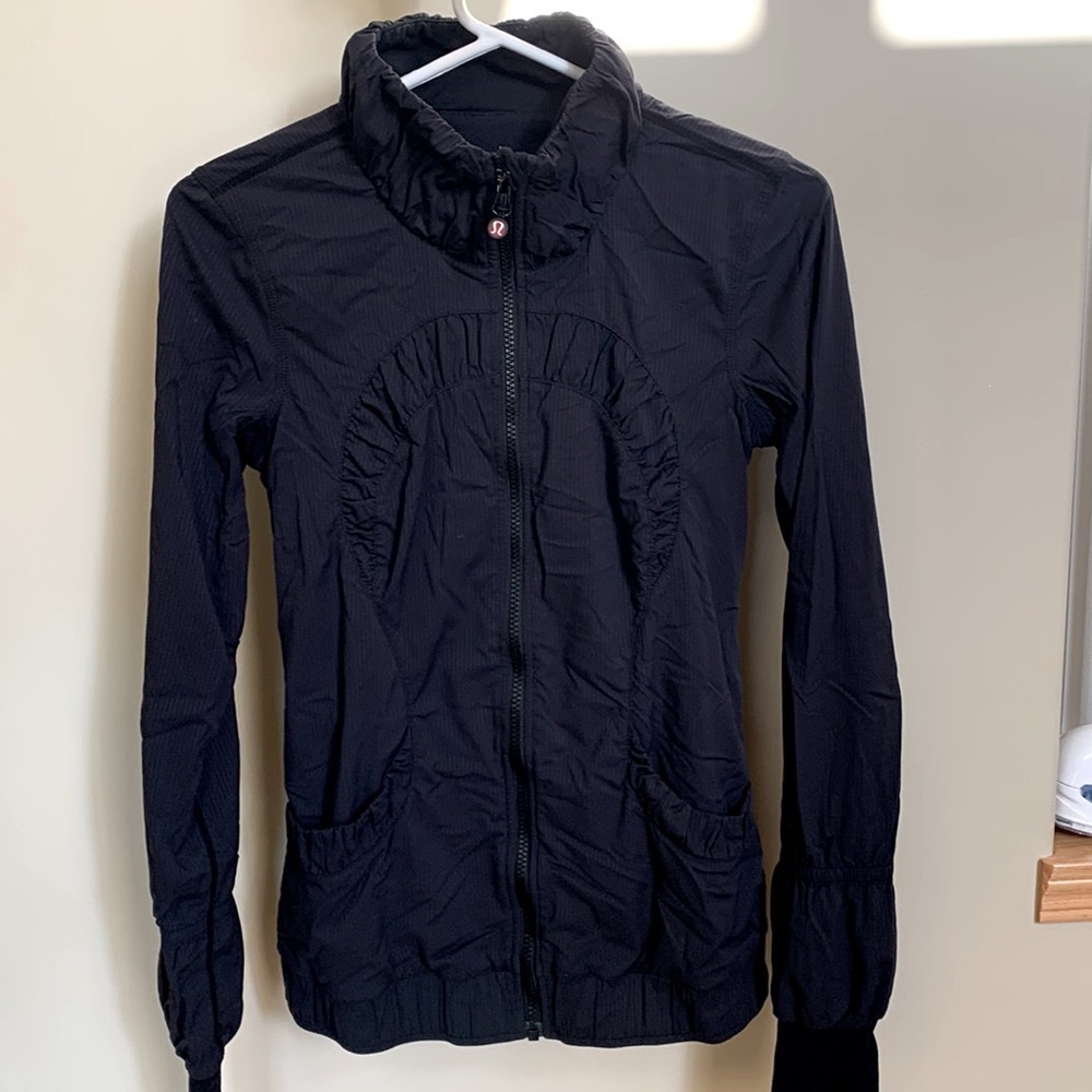 VGUC Lululemon Ruched Balance Fall/Spring Jacket - Picture 1 of 4